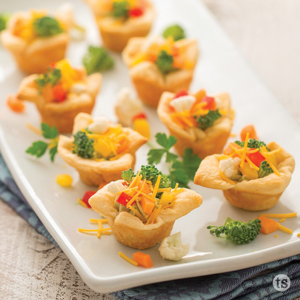 Try these Veggie Crescent Cups