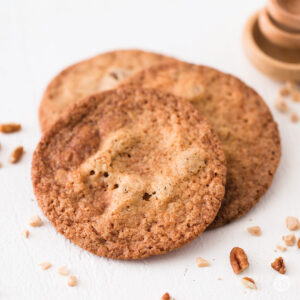 Try these Butter Pecan Lace Cookies