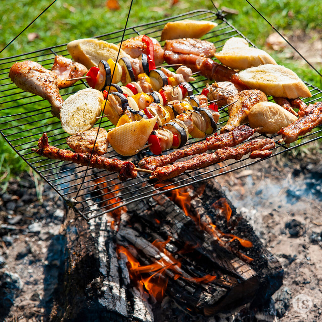 Try Campfire Cooking while camping