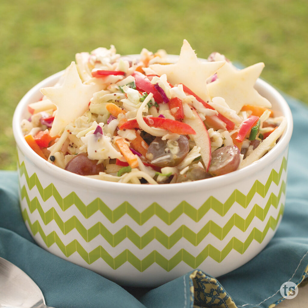 Try this Creamy Fruit Coleslaw