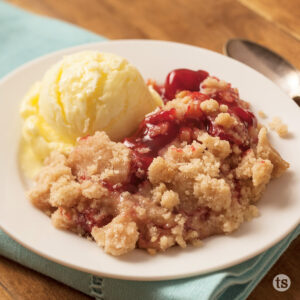 Try this Nana's Cherry Cobbler