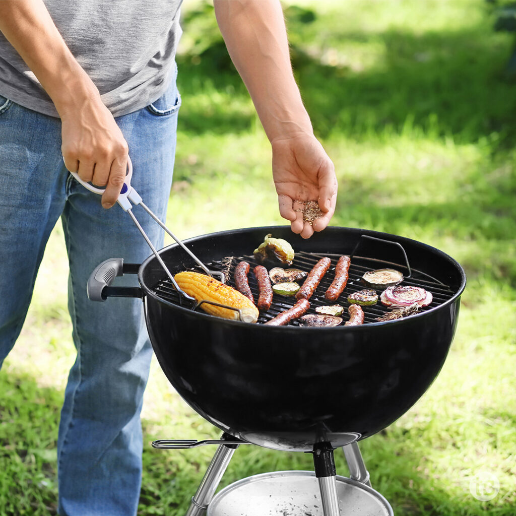 Try Portable Grill Cooking while camping