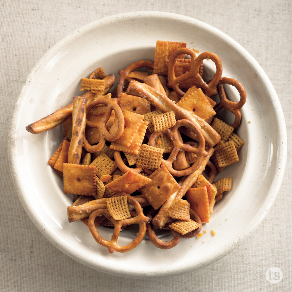 Try this Spicy Parmesan Party Mix