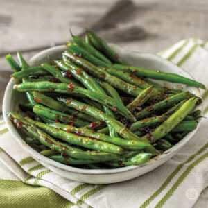 Try this Bayou Glazed Green Beans