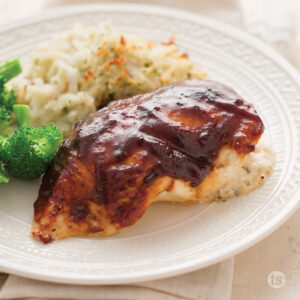 Try this Cheesy BBQ Chicken