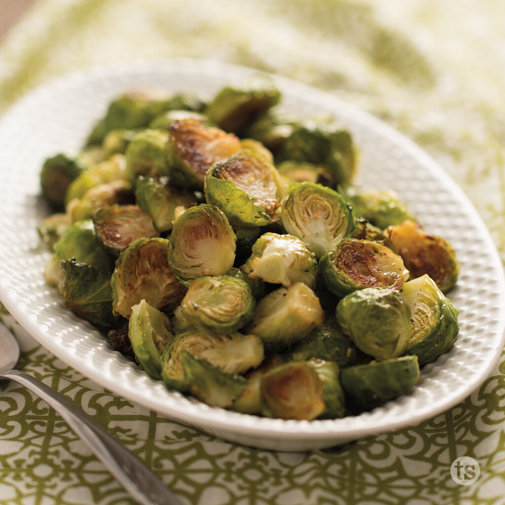 Try these Maple Roasted Brussels Sprouts