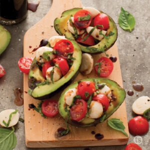 Try these Caprese Stuffed Avocados