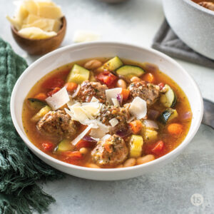 Try this Mediterranean Meatball Soup