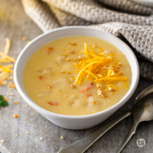 Try this Perfectly Potato Beer Cheese Soup