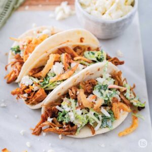 Try these Bayou Chicken Street Tacos