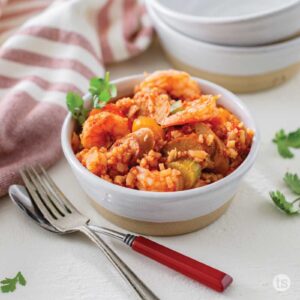 Try this Shrimp & Sausage Jambalaya