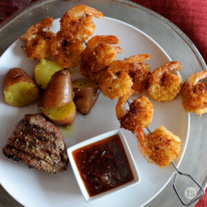 Try these Sweet Pepper Coconut Shrimp