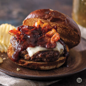 Try this "Manly" Bacon Burger