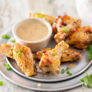 Try these Vidalia Onion Baked Chicken Wings