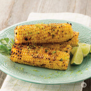 Try this Garlic Pepper Grilled Corn