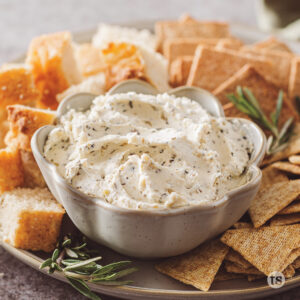 Try this Rustic Herb Cheese Spread