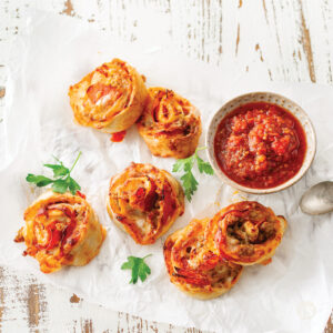 Try these Air Fryer Pizza Pinwheels