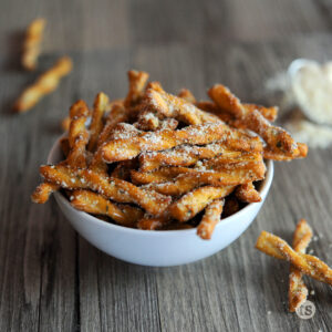 Try these Easy Garlic Parmesan Pretzels