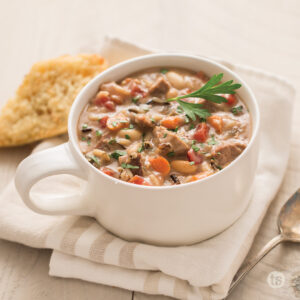 Try this Italian Beef & Wild Rice Soup