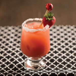 Rhubarb Strawberry Margaritas