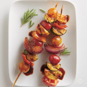 Try these Smoky BBQ Veggie Kabobs