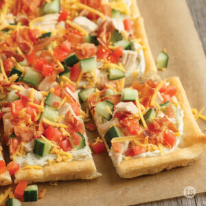 Try this Club & Pickle Pizza Pie