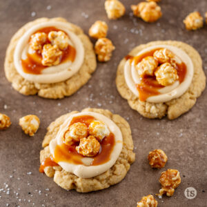 Try these Brown Sugar Caramel Popcorn Cookies