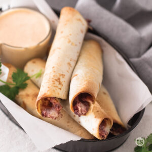 Try these Black Bean & Cheese Taquitos