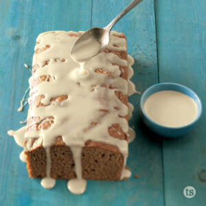 Try this Pumpkin Bread with Maple Glaze