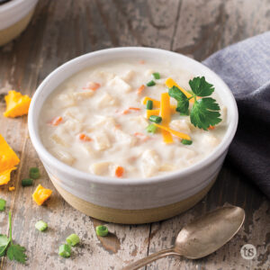 Try this Perfectly Potato Cheddar Soup