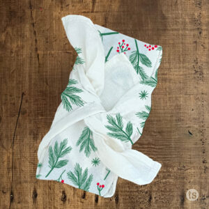 Step Five: How to Wrap a Box with Tea Towel