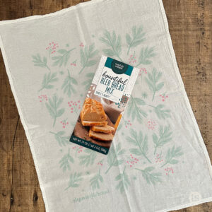 Step One: How to Wrap a Box with Tea Towel