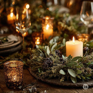 Use this Simple Elegance tablescape