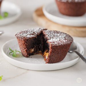 Try these Chocolate Caramel Lava Cakes