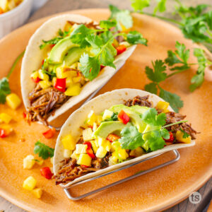 Try these Teriyaki Pork Tacos