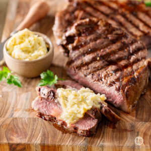 Try this Garlic Garlic Butter Steak
