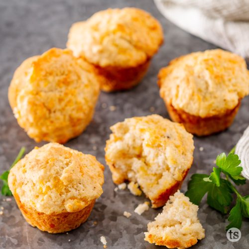 Try these Cheesy Onion Onion Muffins