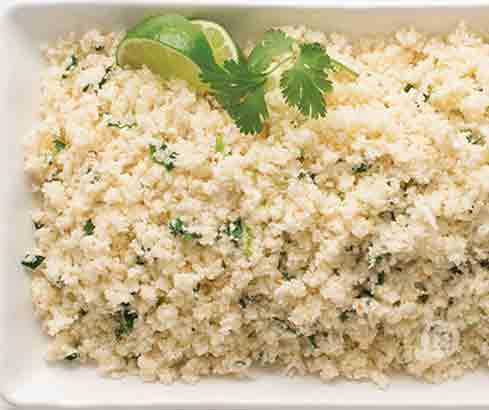 Try this Cilantro Lime Cauliflower Rice