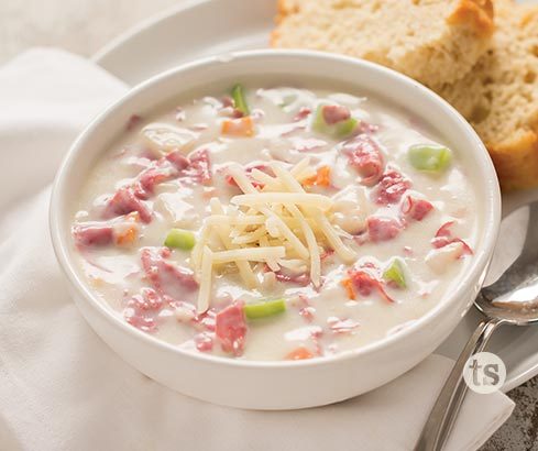 Corned Beef Potato Soup