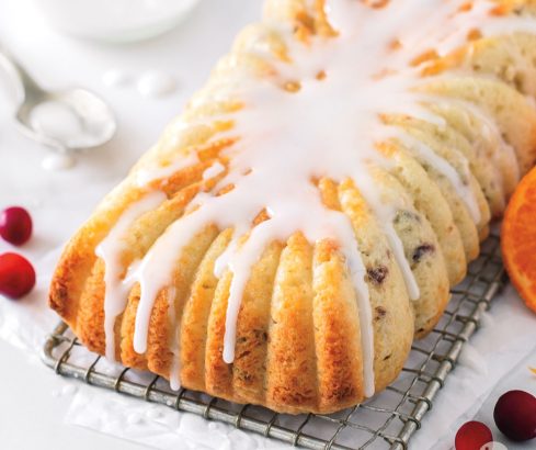 Cranberry Orange Breakfast Bread.