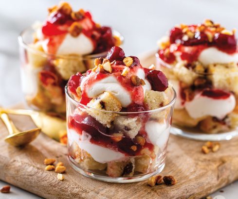 Cranberry Orange Trifle