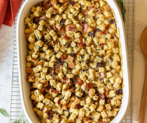 Creamy Wild Rice Stuffing