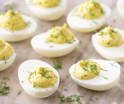 Try these Dilly Deviled Eggs