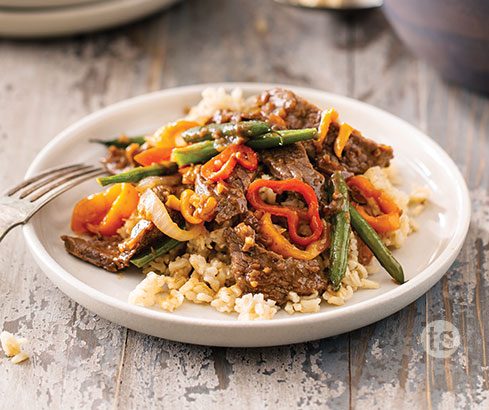 Sesame Ginger Beef Stir-Fry