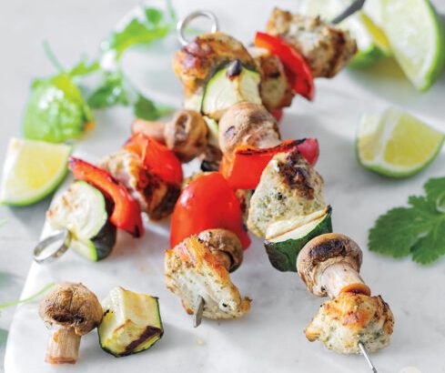 Try these Sí Sí Cilantro Chicken Kabobs