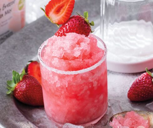 Try this Strawberry Breeze Margarita