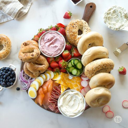 Complete Breakfast Charcuterie Board