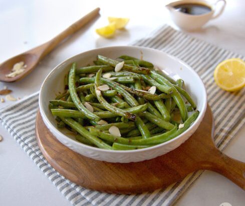 Try these Bayou Grilled Green Beans