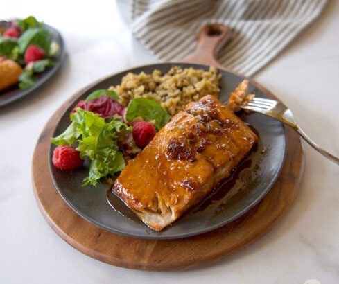 Try this Bayou Bourbon Salmon